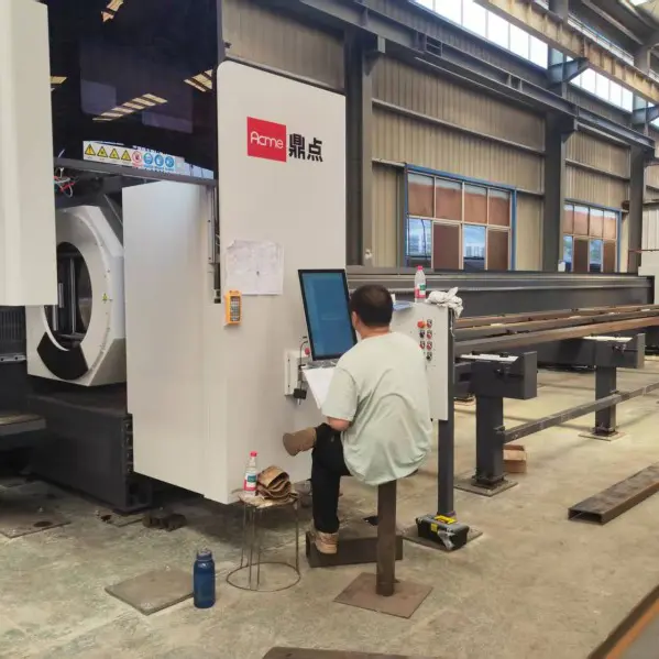 12050 Laser Hodi Heavy Tube ebaketa makina 
