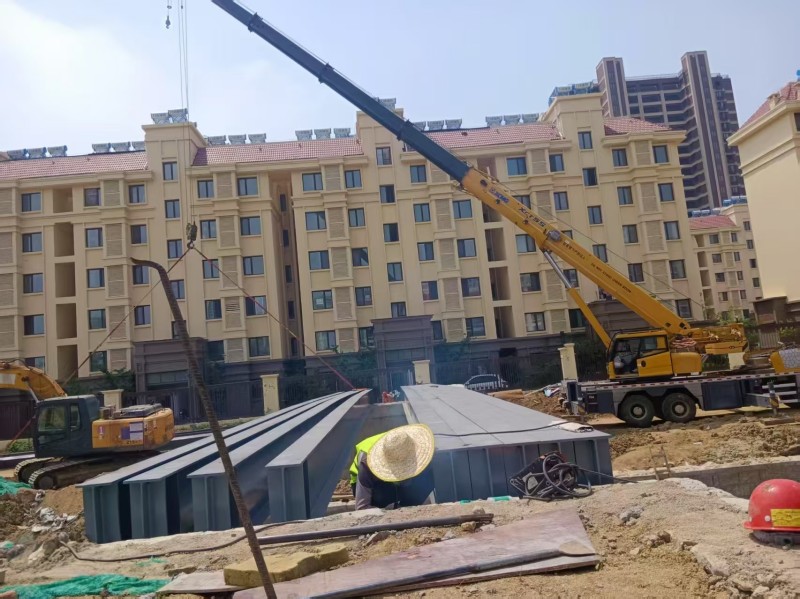 Liweiyuan altzairuzko zubien diseinua, garapena eta instalazioa