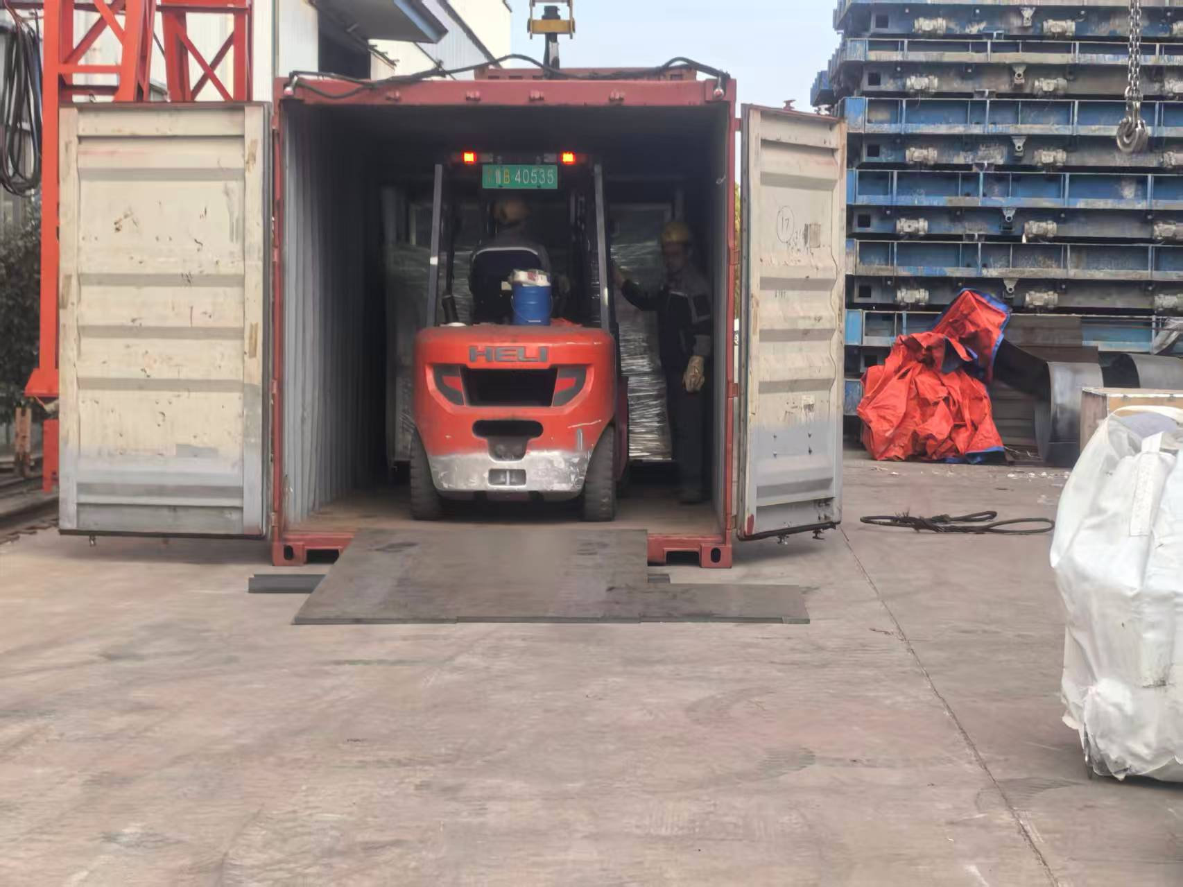 Liweiyuan Steel Structure-ren Altzairu Egituraren laguntza produktuen esportazioen albisteak Txilera