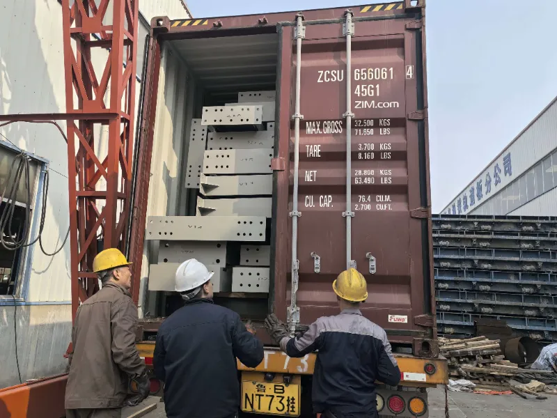 Altzairuzko egituraren osagaiak Txilen eskala handiko altzairu biltegirako proiekturako arrakastaz bidali ziren, tokiko logistika-zentroen eraikuntzari lagunduz.