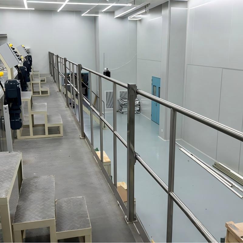 Ekipamenduetarako altzairuzko plataforma